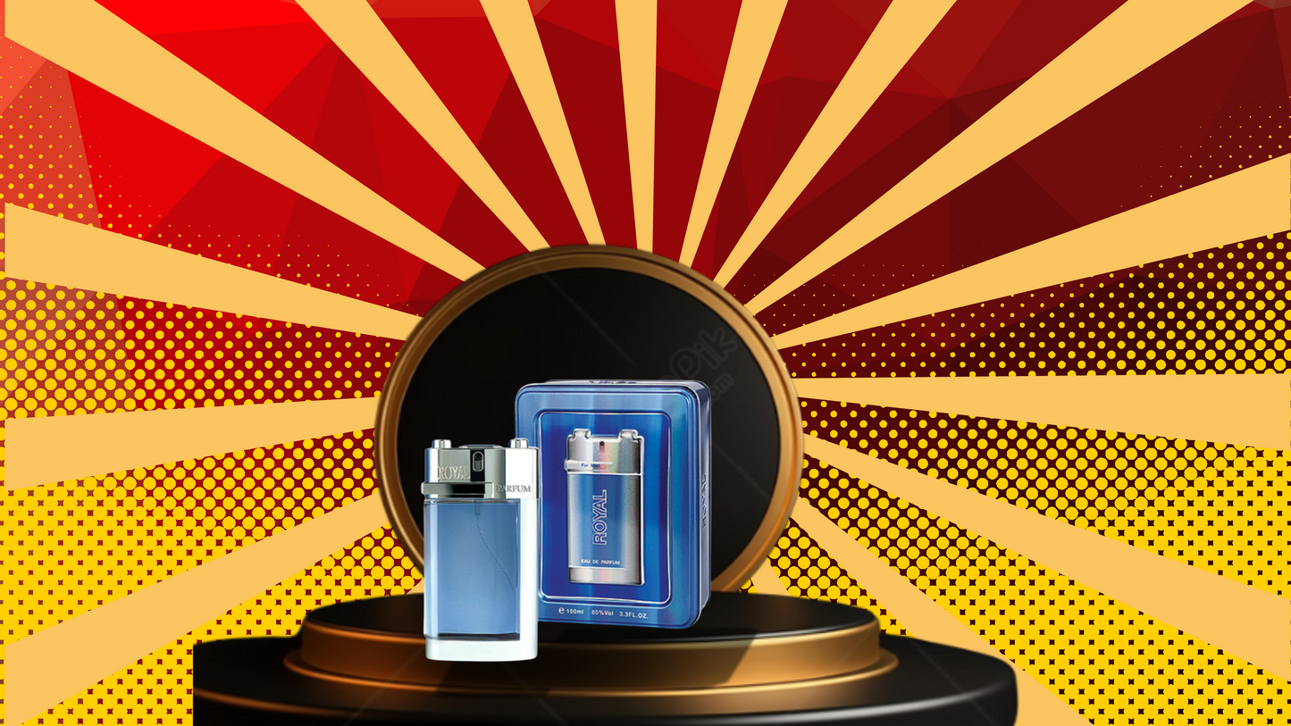 Royal Blue Perfume For Men | Royal Blue Original Tin Perfume