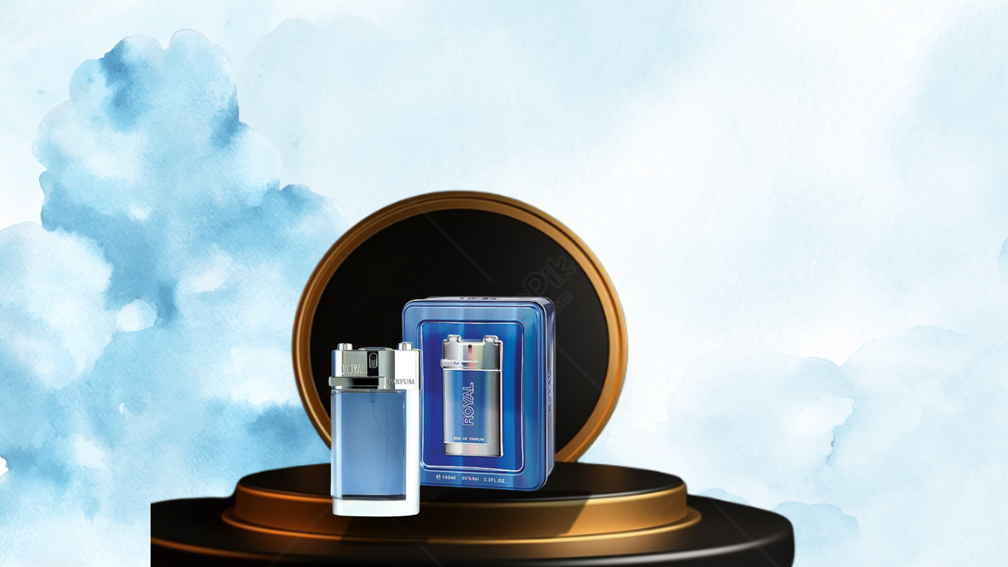 Royal Blue Perfume For Men | Royal Blue Original Tin Perfume