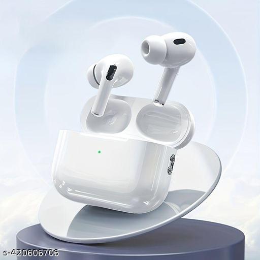 Airpods Air Pro 2 (True Wireless Stereo) Bluetooth Earbuds Dual Earphones Headset (Connect With All Bluetooth Devices).